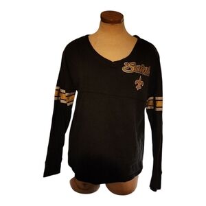 New Orleans Saints Sweatshirt Womens Junior XL 15/17